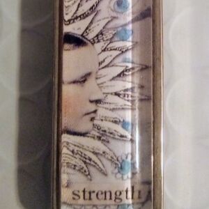 Glass Bubble Inspiration Quote Necklace Pendant